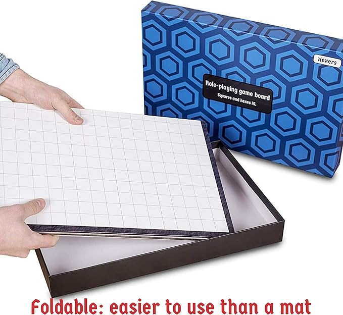 Hexers XL Role-Playing Game Board, Vinyl Mat Alternative Compatible - Image 4