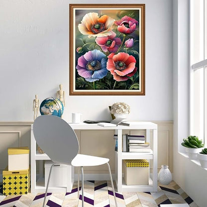 Disnesart Cross Stitch Stamped Full Embroidery Kits DIY 11CT Cotton Thread - Image 2