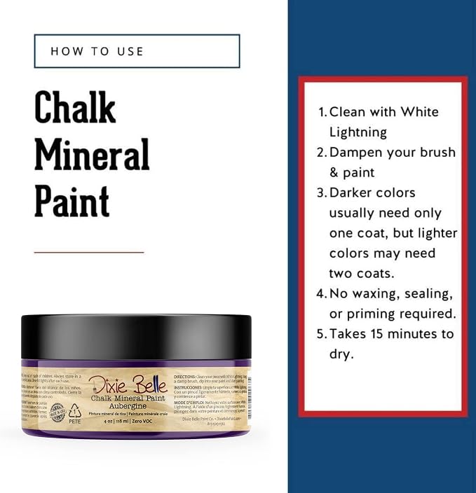 Dixie Belle Paint Company Chalk Finish Furniture Paint - Image 3
