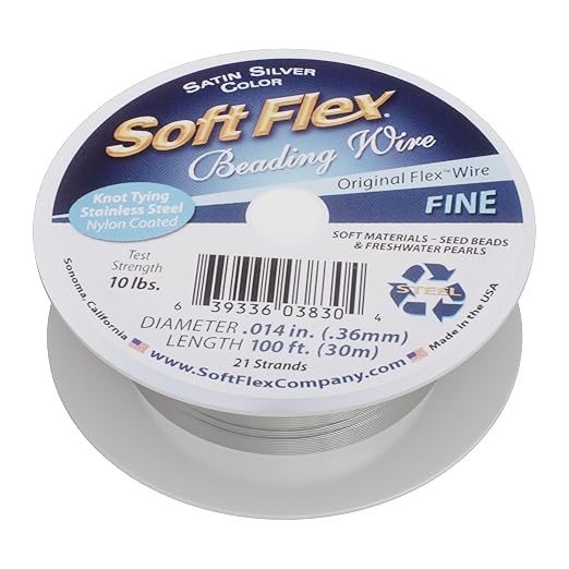 Soft Flex 21 Strand Beading Wire by SoftFlex