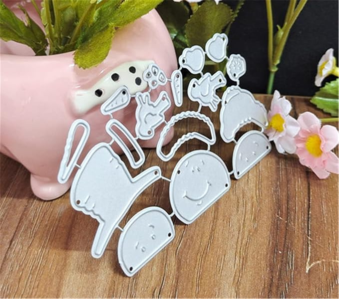 Metal Cutting Dies DIY Merry Christams Embossing Stencil Template Scrapbooking - Image 6