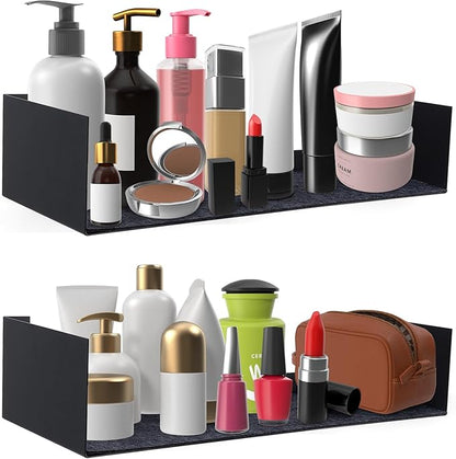 U Shape Floating Shelves Wall Mount Metal Bookshelf CD DVD Storage Display - Image 7
