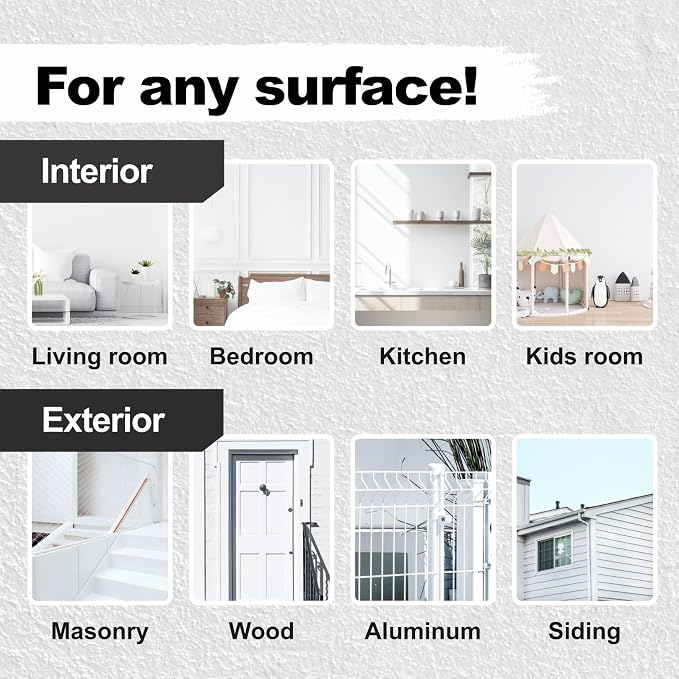 Kompozit ONE Ultra Cover Interior/Exterior White 100% Acrylic Paint & Primer - Image 3