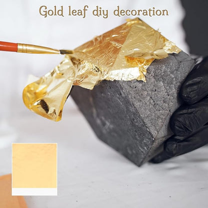 Ymapinc 120pcs Gold Leaf Sheets - Image 5