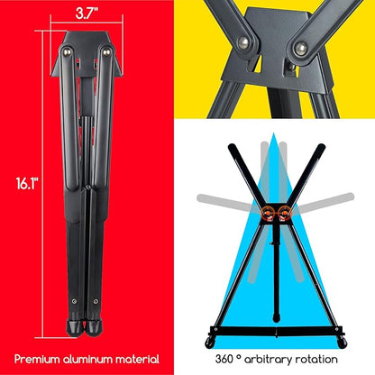 MEEDEN 4pcs Tabletop Easels, Metal Stand - Image 3