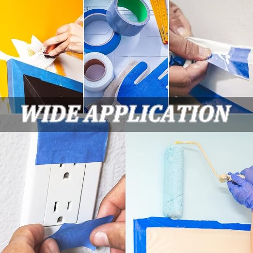 Blue Painters Tape, Masking Tapes, Premium Painter's Tape, Adhesive Paint Tape - Image 5