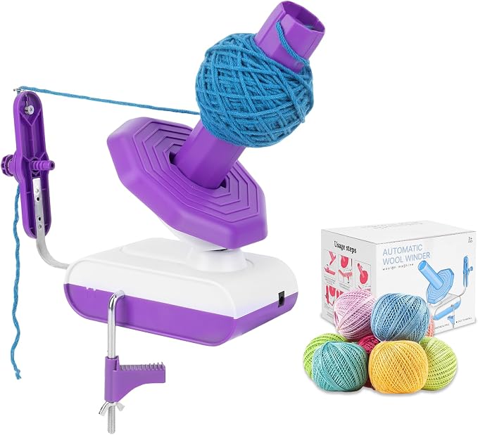 Electric Yarn Winder, Large Capacity 13oz Yarn Ball Winder by Unknown