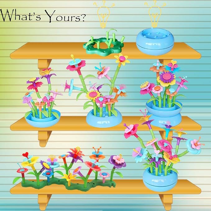 BIRANCO. Flower Garden Building Set - Image 4