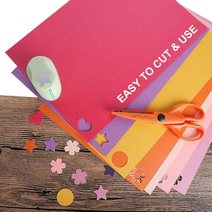 UCEC Cardstock Paper, 8.5'' x 11'', 60 Sheets 20 Colors, Shimmer Cardstock Paper - Image 5