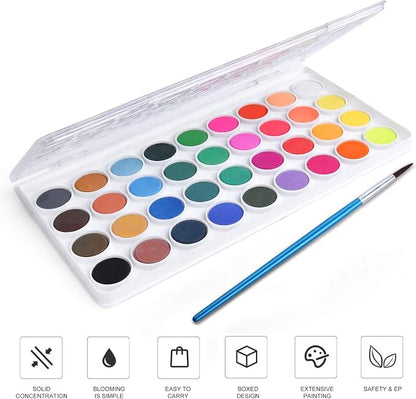 AROIC Watercolor Paint Set, 36-Color Watercolor Paint - Image 4