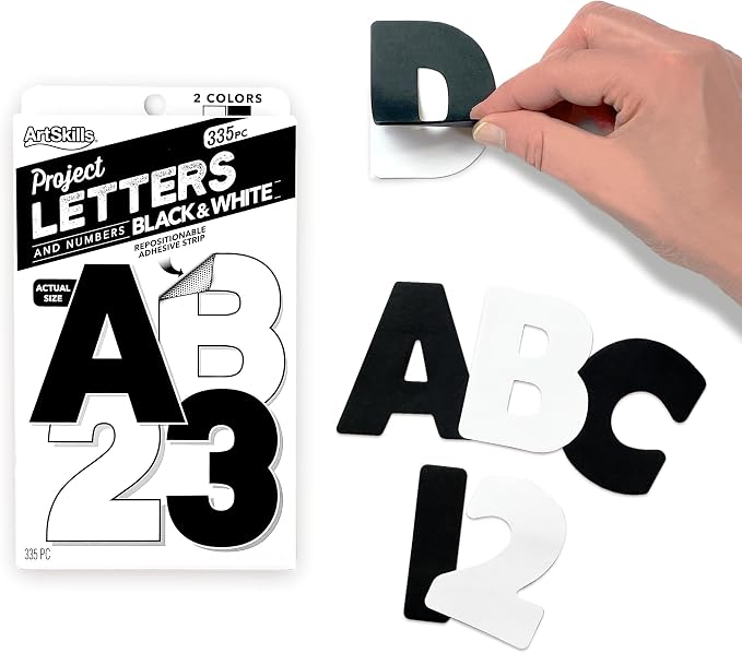 ArtSkills Poster Letters 2.5” Paper Letters by ArtSkills