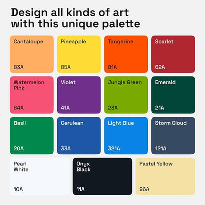 ARTISTRO 15 Acrylic Paint Pens, Art Set Acrylic Paint Markers, Fabric Markers - Image 3