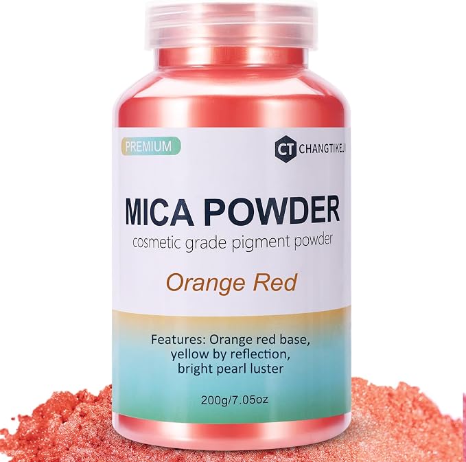 Mica Powder, 7.05OZ（200g）, Epoxy Resin, Candle Making, Bath Bombs by CHANGTIKEJIWelcomeYouOrder