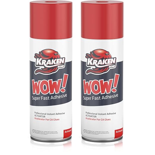 KRAKEN BOND Wow! Spray Adhesive Activator by KRAKENBOND