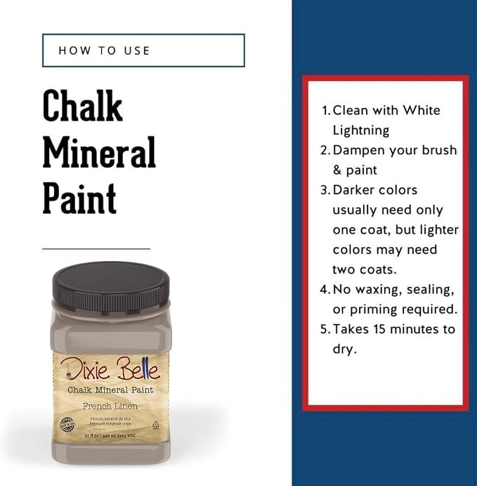 Dixie Belle Paint Company Chalk Finish Furniture Paint - Image 3