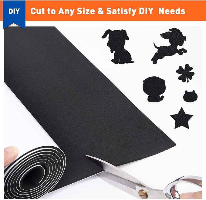 MAGZO Adhesive Foam Padding 1/8" Thick x 12" W x 59" L, Closed Cell Foam Sheet - Image 5