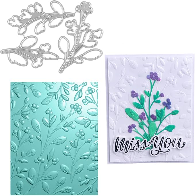 3D Embossing Folder and Metal Die Set by BAOFALI