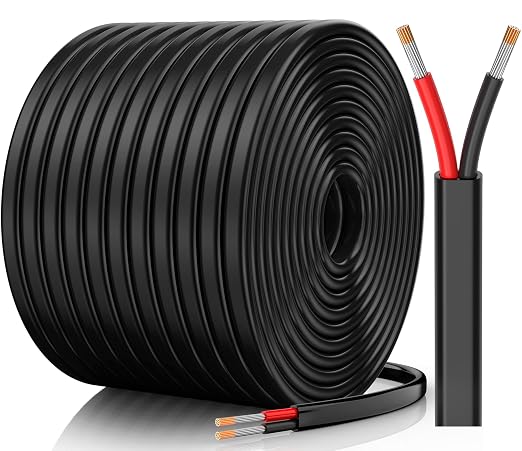 10 Gauge Wire, 10 AWG 2 Conductor Electrical Wire, Flexible/Oxygen-Free Tinned by Unknown