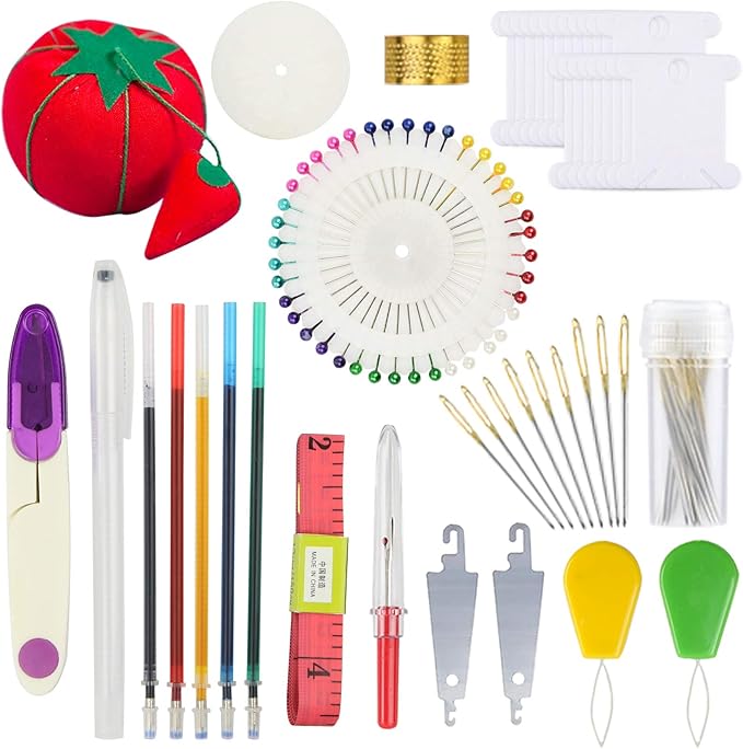 Similane Embroidery Kit 215 Pcs, 100 Colors Threads, 40 Sewing Pins, Cross - Image 6
