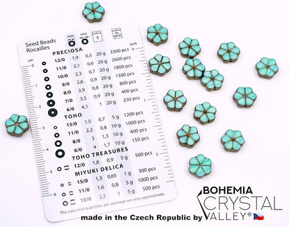 Bohemia Crystal Valley Czech Glass Beads & Japaneese TOHO Seed - Image 2