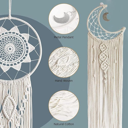 RQWZBCHX Macrame Dream Catcher Kits - Image 2