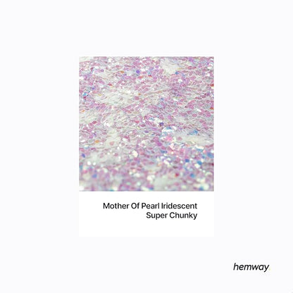 Hemway Polyurethane & Epoxy Resin Glitter 100g / 3.5oz Metallic Crystal Flake - Image 2