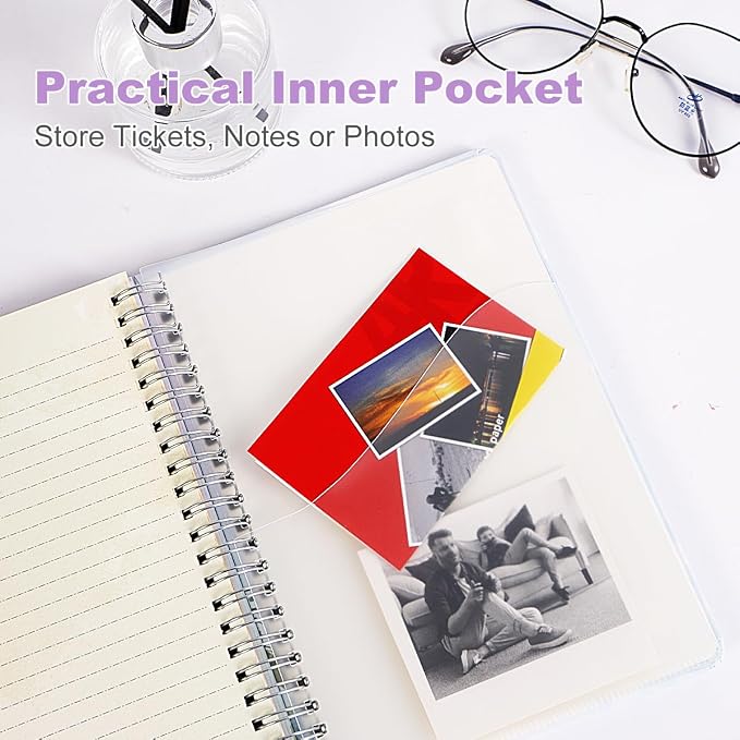SIIXU Floral Spiral Notebook​​ - Image 4