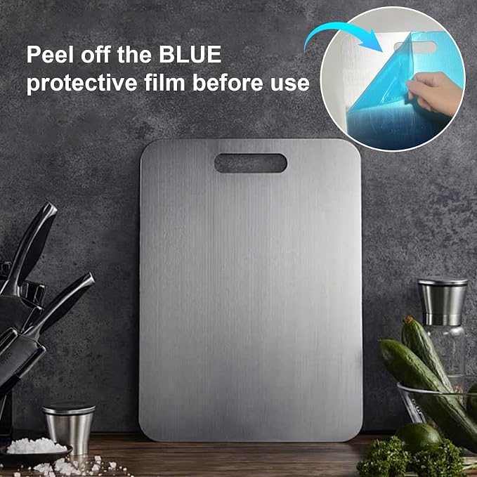 Titanium Cutting Boards for Kitchen, Katuchef Titanium Cutting Board, Non toxic - Image 2