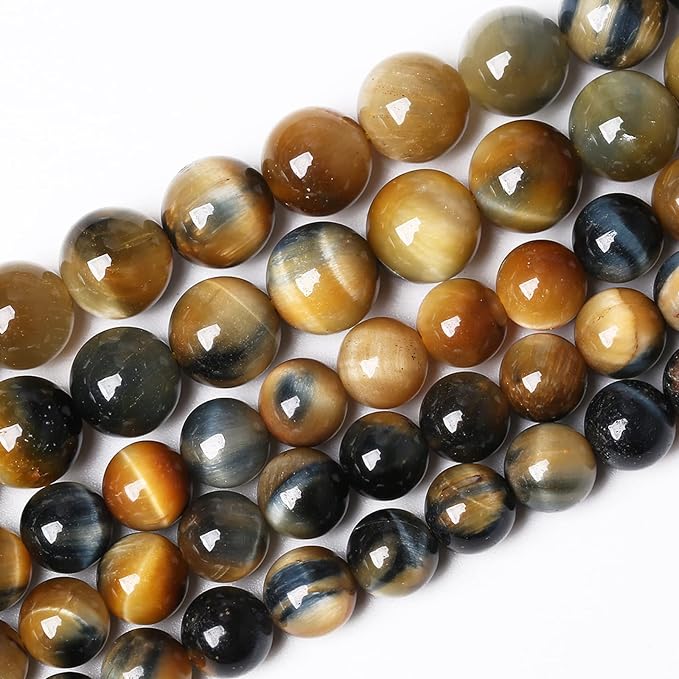 120Pcs 6mm AAAAA Tiger Eye Beads - Image 2