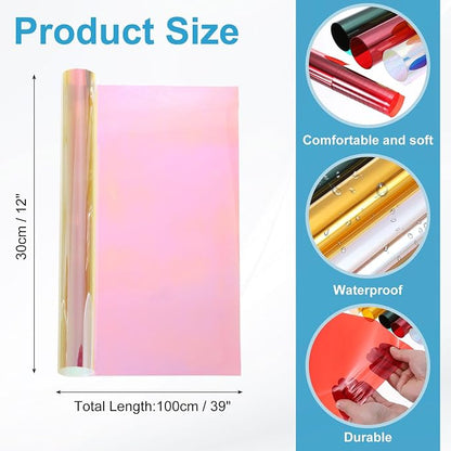MECCANIXITY Iridescent Window Film, Laser Red - Image 2