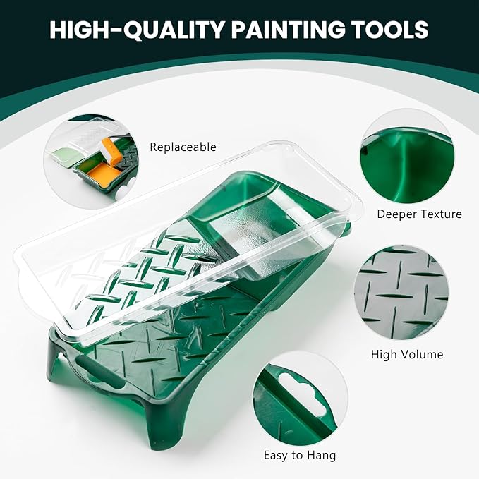Foam Paint Roller, 2 Inch 10 Pack Small Paint Roller Kit - Image 5