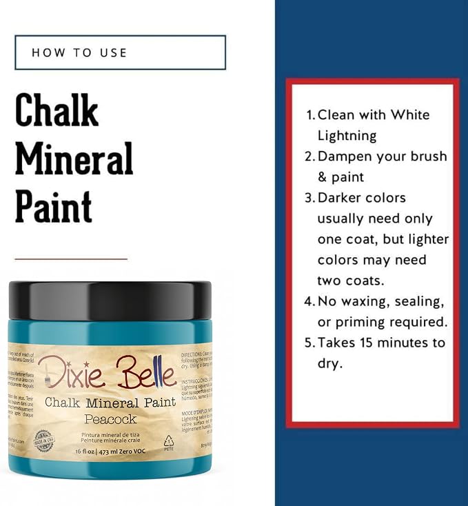 Dixie Belle Paint Company Chalk Finish Furniture Paint - Image 3