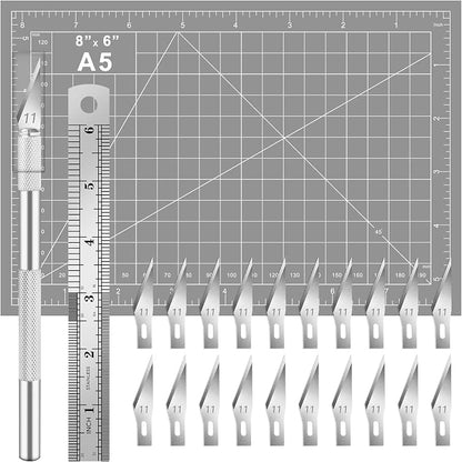 DIYSELF 23 Pack Scrapbooking Tools, Exacto Knife Craft Knife Precision Carving by DIYSELF