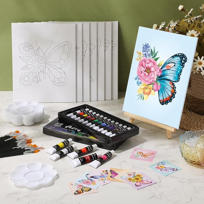 Cholemy 36 Pcs Paint and Sip Kit - Image 2