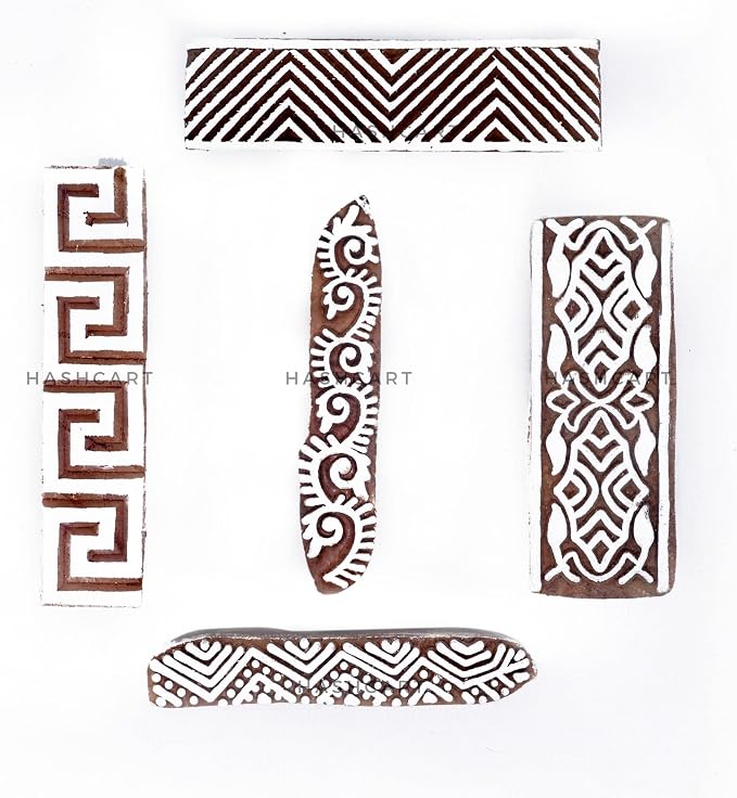Wooden Block Stamp for Block Printing Stamp - Image 2