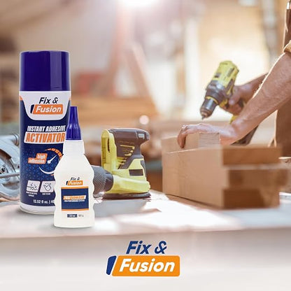 FIX & FUSION Activator Spray, Instant Cure Accelerator - Image 8