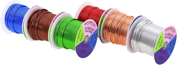 Mandala Crafts 13 Gauge Anodized Aluminum Craft Wire - Image 2