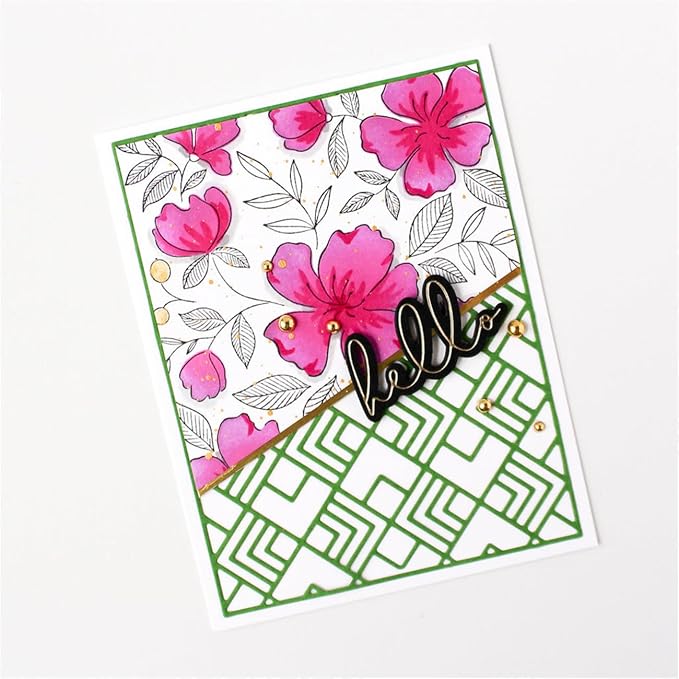 Cutting Dies Metal Stencils Scrapbooking Tools Flowers Lace Frame DIY Embossing - Image 4