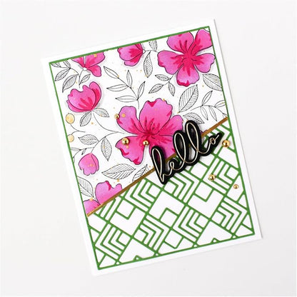 Cutting Dies Metal Stencils Scrapbooking Tools Flowers Lace Frame DIY Embossing - Image 4