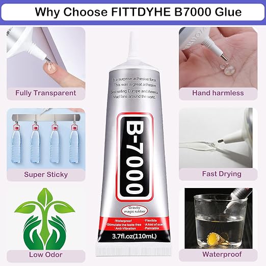 B7000 Adhesive Rhinestones Glue - Image 5