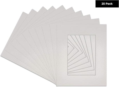 Pack of 25 Acid Free 11x14 Mats Bevel Cut - Image 2