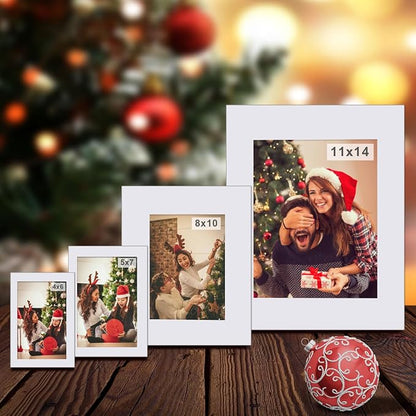 Egofine 5x7 White Picture Mats Pack of 25, Frame Mattes - Image 6
