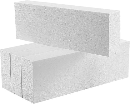 AMZQNART 4pcs Craft Foam Blocks 4×12×2in Polystyrene Blocks, Used by AMZQNART