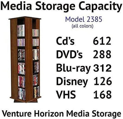 Venture Horizon Revolving Media Tower 600 White - Image 4