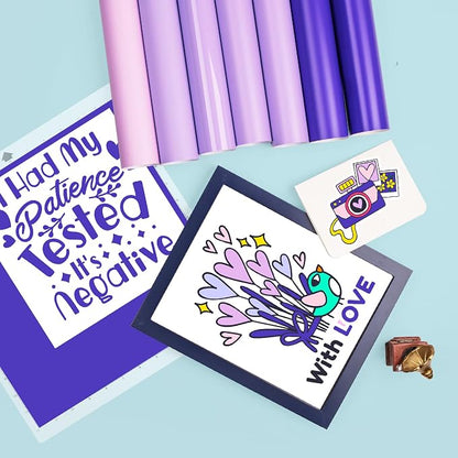 GIRAFVINYL Purple Permanent Vinyl - Image 7