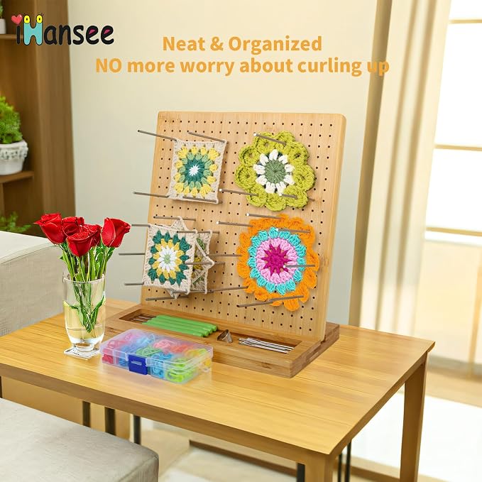 iHansee 11" Crochet Blocking Board - Image 7