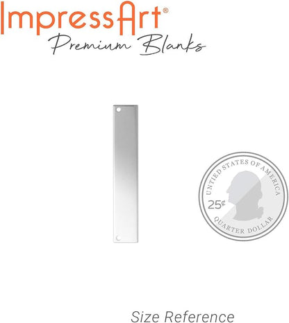 ImpressArt - Premium Metal Stamping Rectangle Blanks - Image 3
