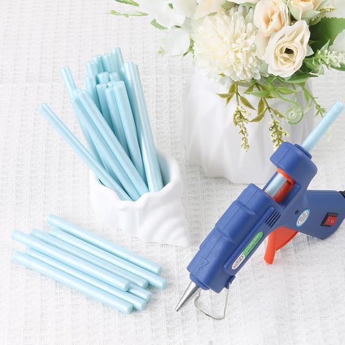 Pale Blue Wax Seal Sticks, HOSEALING Glue Gun Sticks - Image 2