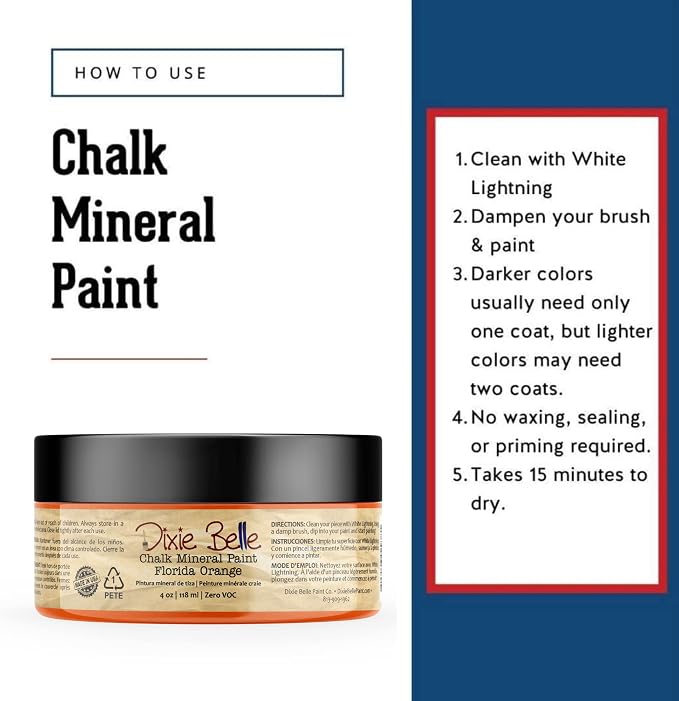 Dixie Belle Paint Company Chalk Finish Furniture Paint - Image 3
