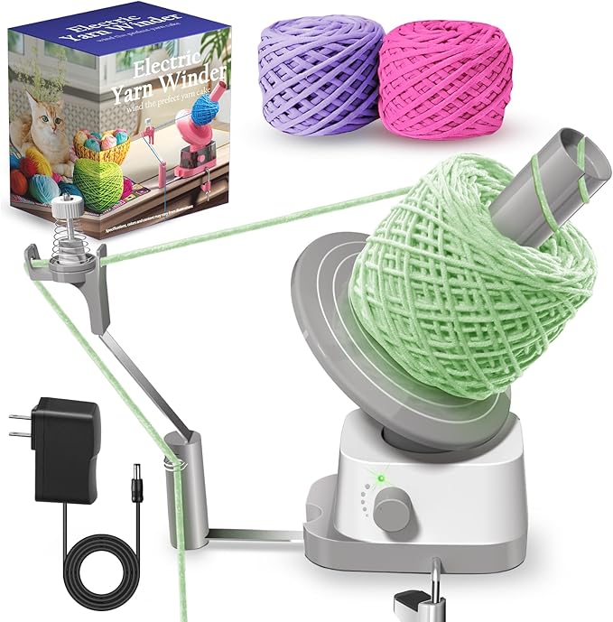 Yarn Winder, Electric Yarn Ball Winder by Unknown